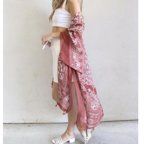 J.D. Luxe | kimono - Picture 2 of 6